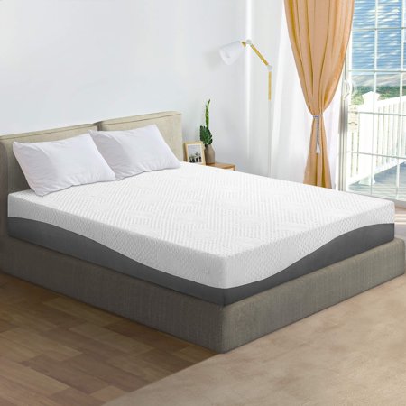 Olee Sleep 10 Inch Aquarius Memory Foam Mattress - Queen