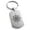 Silver, variant on Stainless Steel Nautical Chaim Compass Engraved Dog Tag Keychain Keyring