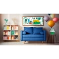 thumbnail image 1 of Sofá Love Seat 2 Plazas De Lino Azul Modelo Fallon Makora, 1 of 7