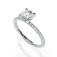 thumbnail image 3 of IGS Certified 2.50 Ct Stunning Solitaire Round Diamond Bridal Rings Solid 18K White Gold Size 8, 3 of 8