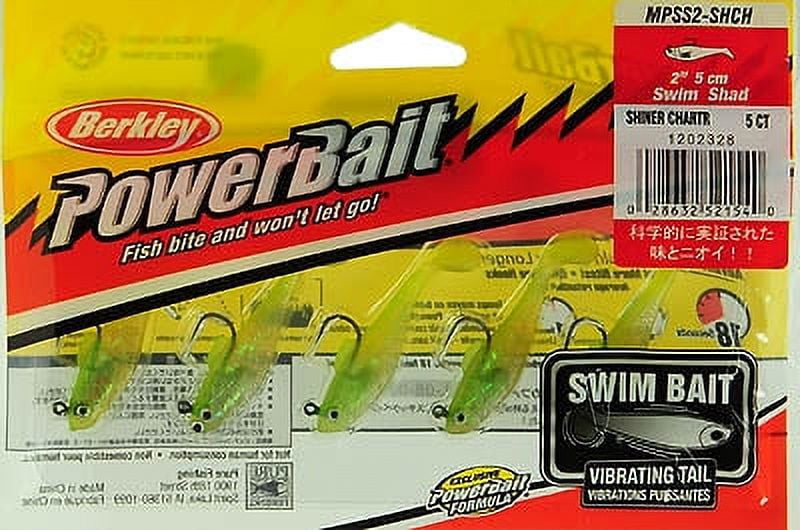 Berkley PowerBait Pogy Swim Shad Fishing Soft Bait