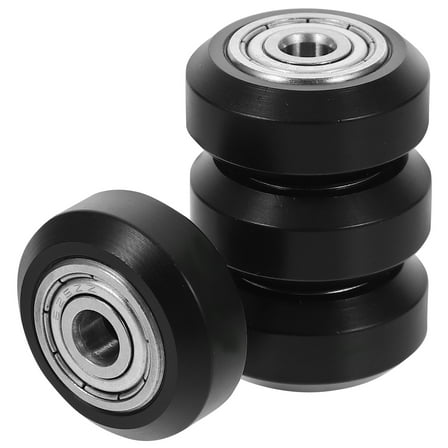 4 Pcs Printer Accessories 3d Printers Accessory Wheels Pom Pulleys V Plastic