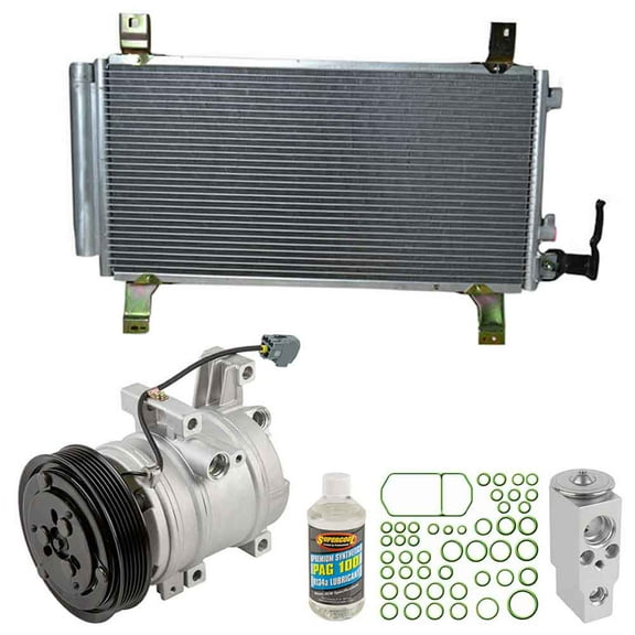 For Mazda 6 2006 2007 A/C Kit w/ AC Compressor Condenser & Drier - BuyAutoParts