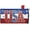 Usa, variant on 4th of July USA Patriotic Mailbox Cover Magnetic Standard Size 21"x18", America Blue White Red Stripes Decorative Post Letter Box Wrap Decor, American Stars Garden Yard Outdoor Decoration
