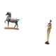 thumbnail image 5 of Figura de caballo, escultura animal, estatua de caballo de resina coleccionable, adorno para centro de mesa, estatuas de mujeres, estatuas y escultura, 5 of 8