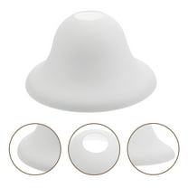 BESTOYARD White Plastic Lamp Shade for Standing Lamp Easy to Clean Decorative Replacement