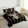 thumbnail image 3 of jejeloiu Vintage Deer Skull Bedding Comforter Set,Rustic American Flag Twin Comforter Sets,Camo Camouflage Print Bedding Set For Teens,Ultra Soft Home Decor Reversible,2pcs, 3 of 8