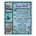 thumbnail image 3 of Soft Warm Mom Blanket - Birthday Gift Blanket for Mom Happy Mothers Day Throw Gift for Mother, Wife, Grandma from Daughter, 30"x40", 3 of 5