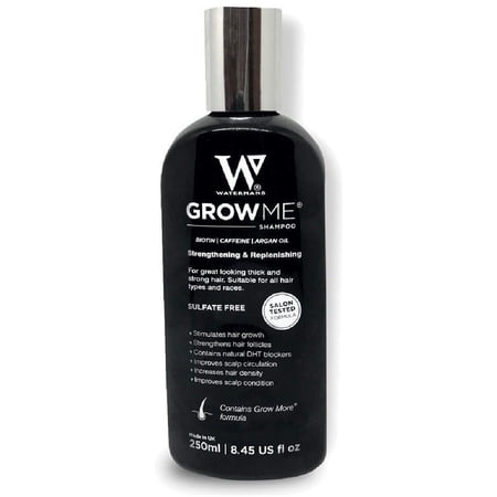 Waterman s Grow Me 8.45-ounce Best Hair Growth Shampoo Sulfate Free 1 pack