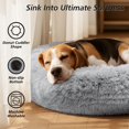 thumbnail image 2 of Cama para perro JOLLYVOGUE 79 cm tipo donut calmante, mediana, hasta 45 lb, 2 of 8