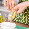 thumbnail image 3 of Acrylic Manual Lemon Squeezer Transparent Fruit Juicer Handled Lemon Juicer, 3 of 4