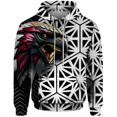 thumbnail image 4 of Sudaderas de otoño para hombre, sudadera informal con capucha para hombre, ropa Y2k, sudadera con estampado de águila genial, ropa de calle Harajuku, 4 of 4