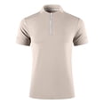 thumbnail image 4 of WIZUTIZ Moisture Wicking Shirts for Men Short Sleeve Quarter Zip Muscle Shirt Quick Dry T-Shirt Lightweight with Zipper Pocket, 4 of 5