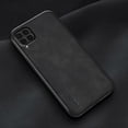 thumbnail image 2 of (Black)For Huawei nova 6 SE Lamba Skin Feel Leather Back Phone Case, 2 of 5