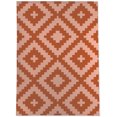 thumbnail image 1 of Kilim Target Coral Area Rug by Kavka Designs, 1 of 3