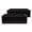 Black, variant on Shakerhaus 33" Reversible Kitchen Fireclay Sink with Shaker Design Front Apron on one Side and an Elegant Beveled Front Apron on the Opposite Side