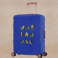 thumbnail image 1 of Luggage Cover Elasticity Dust-proof Trolley Protective Case Apply To 18-32 Inch Suitcase Avocado Print Travel Accessory Covers 8Avocado017 L (26-28inch), 1 of 6