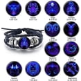 thumbnail image 3 of Spirilet Bracelet for Women, Zodiac Signs Spirit Bracelet, Serene Manifestation Bracelet, Adjustable 12 Constellation Zodiac Leather Bracelets Unsex, 3 of 8