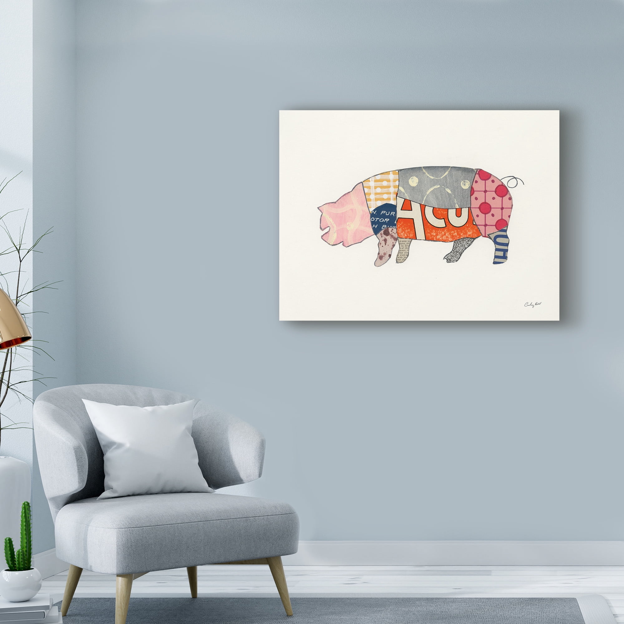 Trademark Fine Art 'From the Butcher II' Canvas Art by Courtney Prahl