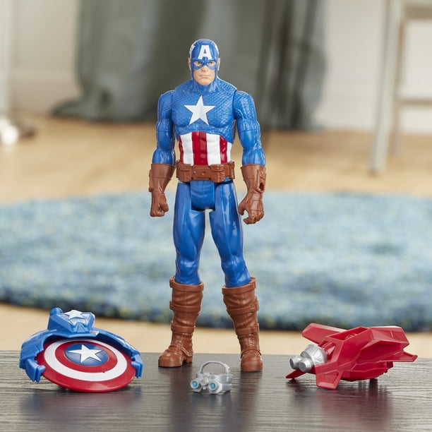 Marvel Avengers Titan Hero Blast Gear Captain America Toy