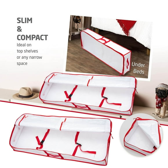 Grand Contenant de Rangement Domestique Pliable à Grande Capacité avec Poignée Renforcée et Fermeture Éclair Sécurisée