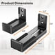 thumbnail image 4 of Soporte de pared para barra de sonido PUTORSEN Universal Dual de 33 libras, negro, 4 of 9