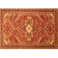 thumbnail image 1 of Ahgly Company Indoor Rectangle Persian Orange Traditional Area Rugs, 2' x 5', 1 of 1