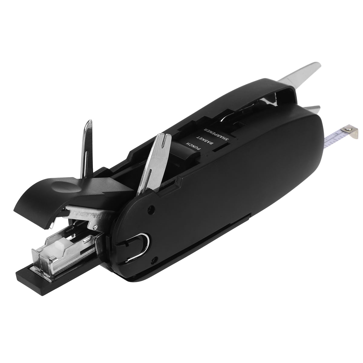 Tineasur Multifunctional Office Tool Portable Office Tool Kit Black 1Pcs Birthday