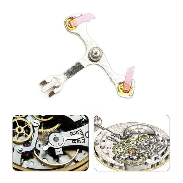 Replacement Watch Movement Pallet Escapement Fork, Professional Accurate Size Watch Movement Pallet Fork Easy To Install Alloy For ST25 Watch Movement