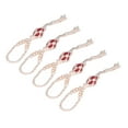 thumbnail image 5 of 5pcs Necklace Cord Empty Stone Holder Rope Replacement Adjustable Quartz Crystal Pendant Cord for DIY Jewelry MakingRed, 5 of 8