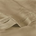 thumbnail image 4 of 650 Thread Count 100% Egyptian Cotton Solid Pillowcases, 2-Piece Pillowcase Set by Blue Nile Mills- King, Linen, 4 of 6