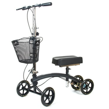 BodyMed Premium Knee Walker, for Leg and Foot Injuries, Recovery Knee Walker, Collapsible and Adjustable Knee Walker, Broken Leg Caddy, Better Alternative to Crutches