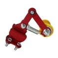 thumbnail image 2 of Tensor de cadena de motocicleta, rueda de rodillo, tensor de cadena universal para motocicleta Rojo, 2 of 9