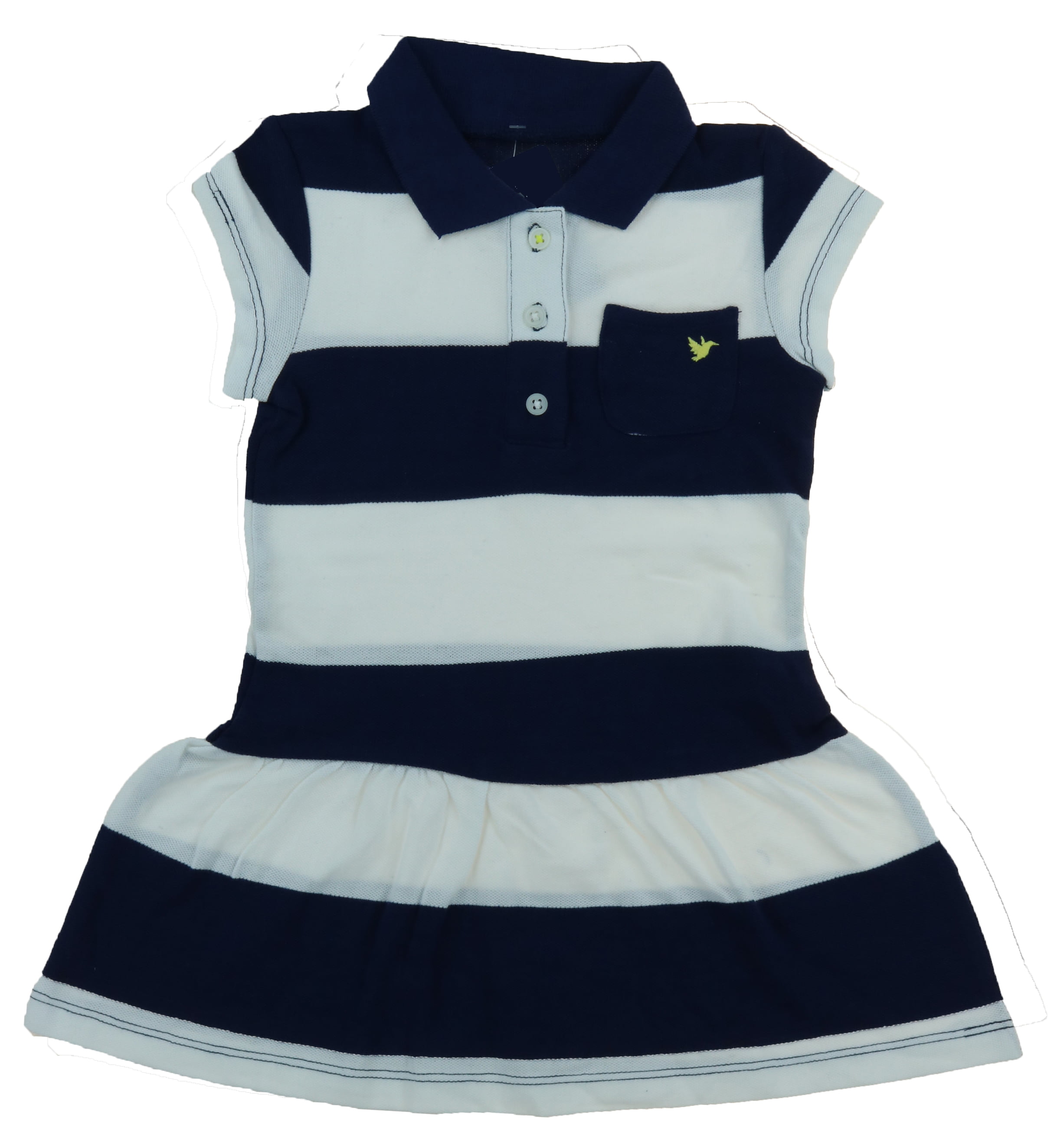 Carter's Girls Cute Summer Play Dresses 3T, Navy/White Stripes