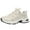 White, variant on Vintage Casual Sneakers for Women Chunky Fashion Tennis Sneakers Breathable Lightweight Running&Walking Sneakers Unisex for Athletic Gym Workout