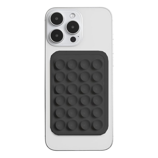 Funda de silicona con ventosa para teléfono con soporte JSmirlly para iPhone/Android