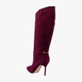 thumbnail image 3 of Vince Camuto Mirtha Extra Wide Calf Women's Boots Light Wineberry Size 11 W, 3 of 8