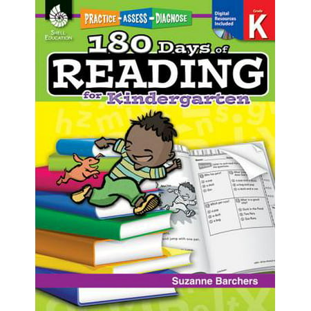 180 Days of Reading for Kindergarten (Grade K) : Practice, Assess,