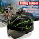 thumbnail image 5 of Casco de bicicleta portátil Ciclismo Ciclismo Saft Cascos para hombres mujeres (negro verde) Ndcxsfigh  Accesorios para bicicletas, 5 of 7