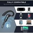 thumbnail image 3 of Trucker Wireless Headset Bluetooth 5.1 Earpiece Dual Mic Earbud Noise Cancelling, 3 of 10