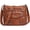X-Brown, variant on BadPiggies Crossbody Bag for Women Pocketbooks Soft PU Leather Purses and Handbags Multi Pocket Shoulder Bags - Blue