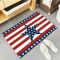 thumbnail image 5 of Stripes Stars Kitchen Rugs, Independence Day American Flag Kitchen Rug, 4th of July Decor Kitchen Mats for Floor, Kitchen Organization Non-Slip Kitchen Mat, Anti-Fatigue Mat Kitchen Decor Runner Rug, 5 of 6