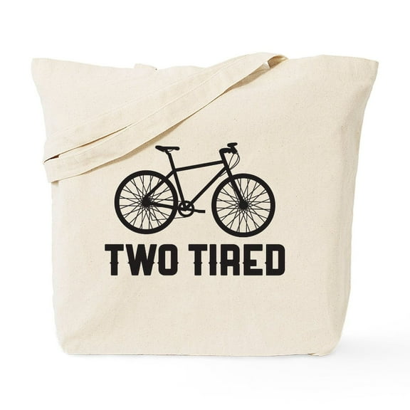 CafePress - Two Tired Tote Bag - Unisex Canvas Tote Bag, Beige, 1-Piece