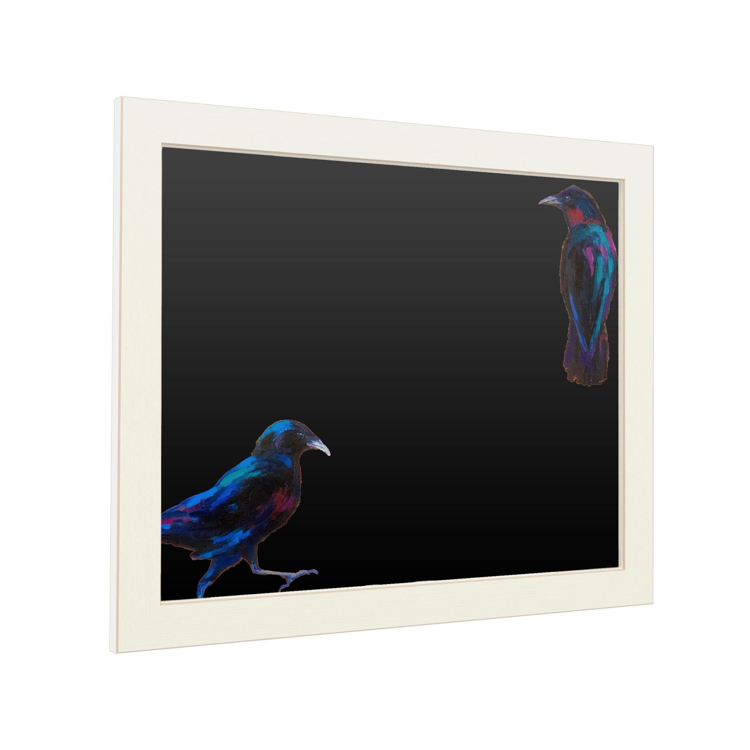 Trademark Fine Art 'Crows 9' Chalkboard by Marion Rose