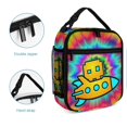 thumbnail image 5 of Geometry Dash Lunch Bag Insulated Lunch Box Meal Cooler Bag Reusable Thermal Lunch Tote Bag For School Work Travel Picnic, 5 of 8