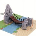 thumbnail image 2 of Blocks Drawbridge Set, Mountain Jungle Forest Construction Building Bricks, DIY Small Blocks Accessories Build Model Kit 6083 6082 63141, 2 of 5