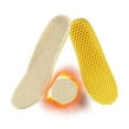thumbnail image 1 of Sonducket 2 plantillas unisex amarillas, transpirables, cómodas, gruesas y cálidas, plantillas de lana de imitación Accesorios de calzado amarillo l, 1 of 6