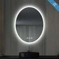 thumbnail image 3 of Blossom Kitchen and Bath 24" Oval Bathroom LED Mirror with Anti-fog, Dimmer, Adjustable Color Temp, 3 of 6
