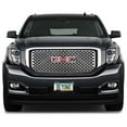 thumbnail image 4 of GMC in 3D Dark Gray on Real Carbon Fiber ABS Plastic License Plate Frame, 4 of 8