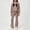 Coffee, variant on ITSAME Girls Outfits 2-Piece Bow Print Long Sleeve Crewneck Top and Flared Pants Kids Athletic Casual Set Blue Size 14